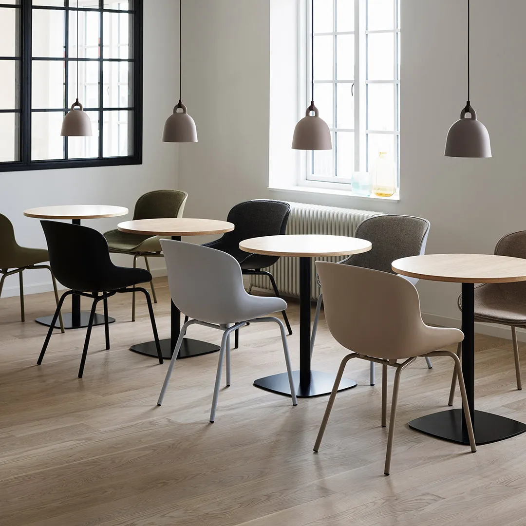 Hyg Side Chair - Steel 4-Leg, Front Upholstered