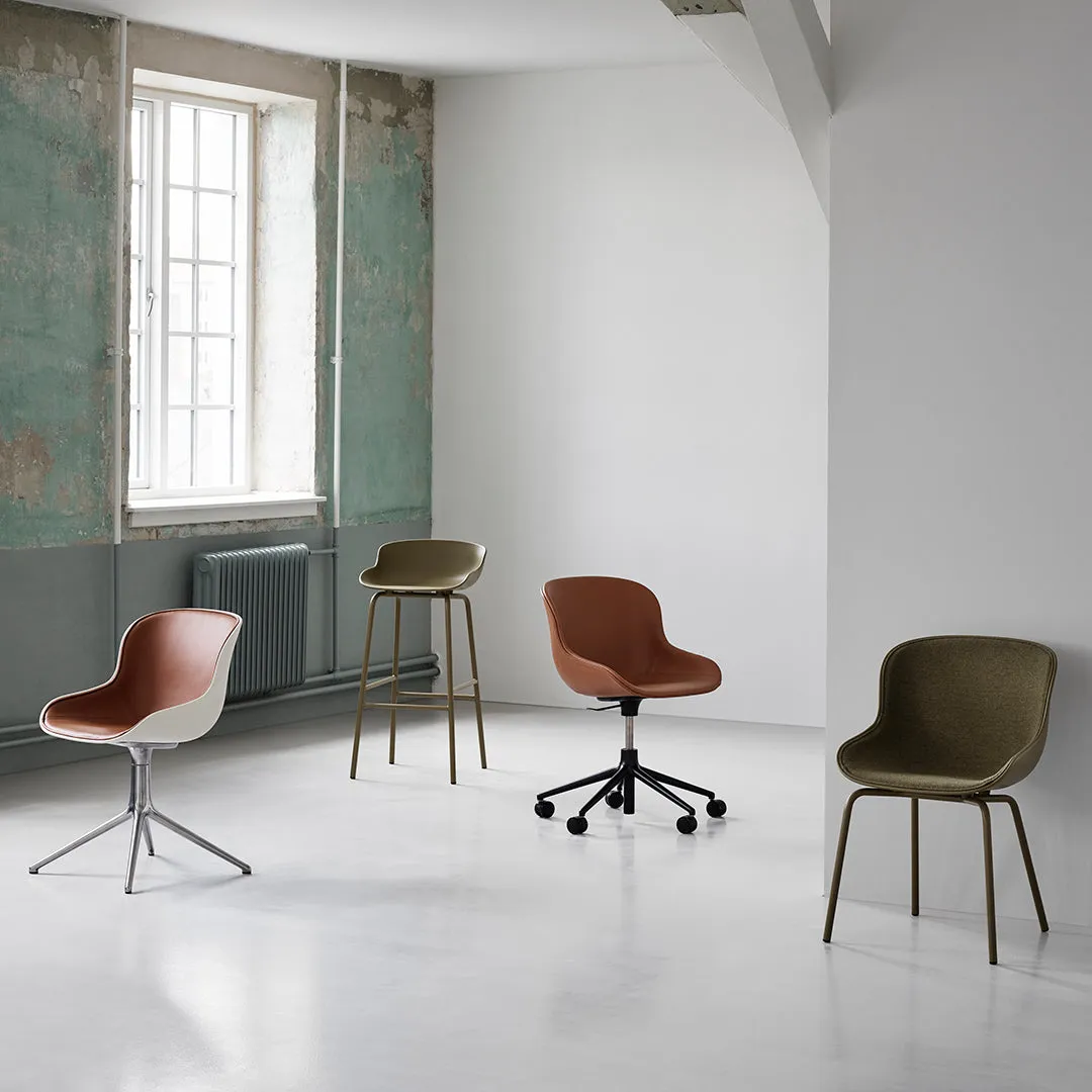 Hyg Side Chair - Steel 4-Leg, Front Upholstered
