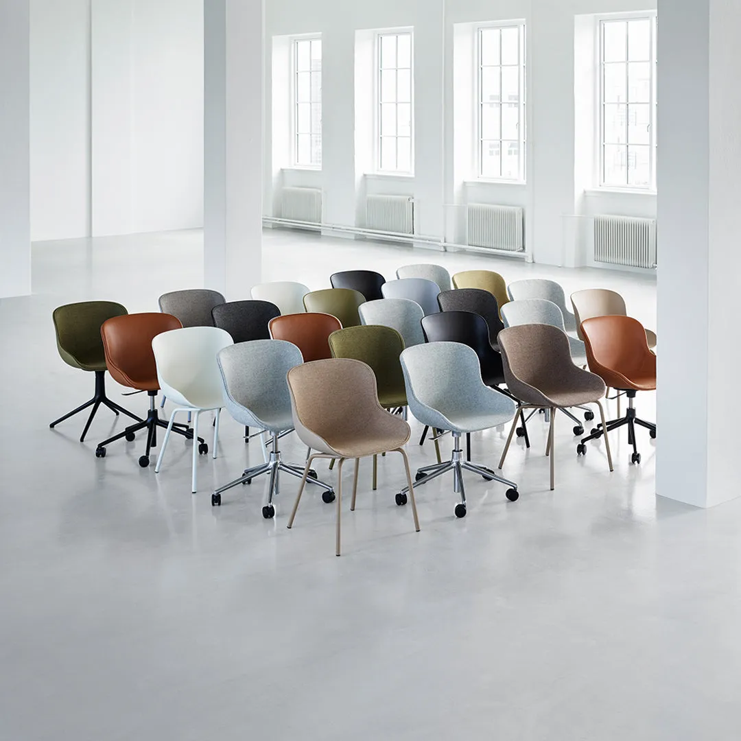Hyg Side Chair - Steel 4-Leg, Front Upholstered