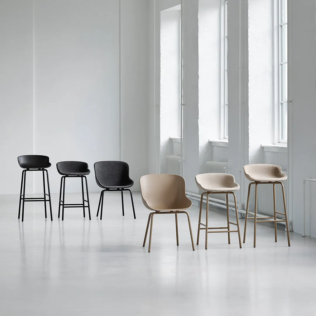 Hyg Side Chair - Steel 4-Leg, Front Upholstered