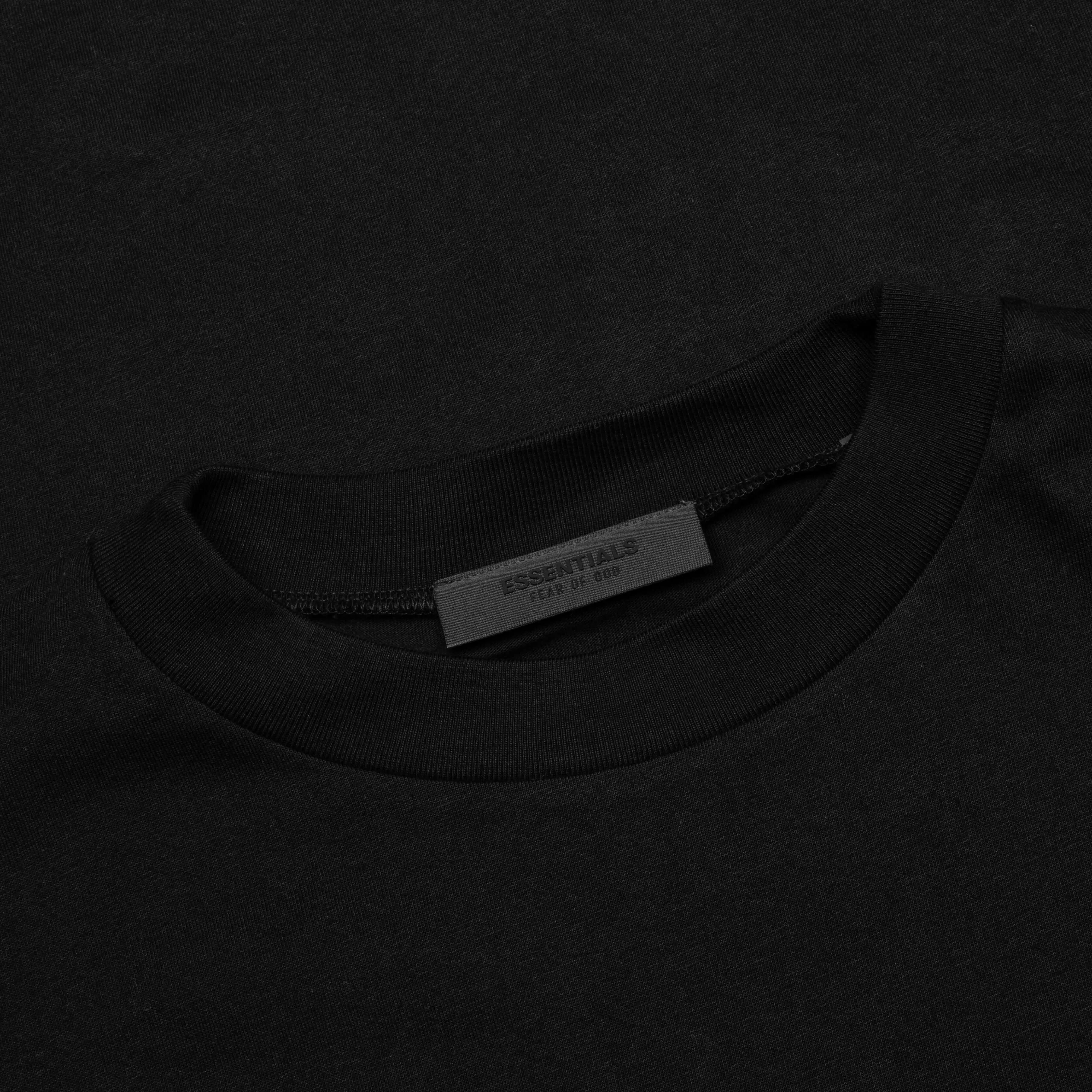 Jersey Long Sleeve T-Shirt - Black