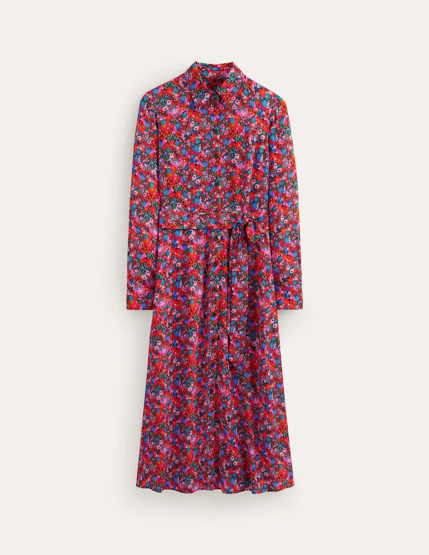 Kate Midi Shirt Dress-Bittersweet, Meadow Pop