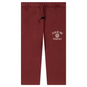 Kid's Fleece Relaxed Sweatpant - Crimson