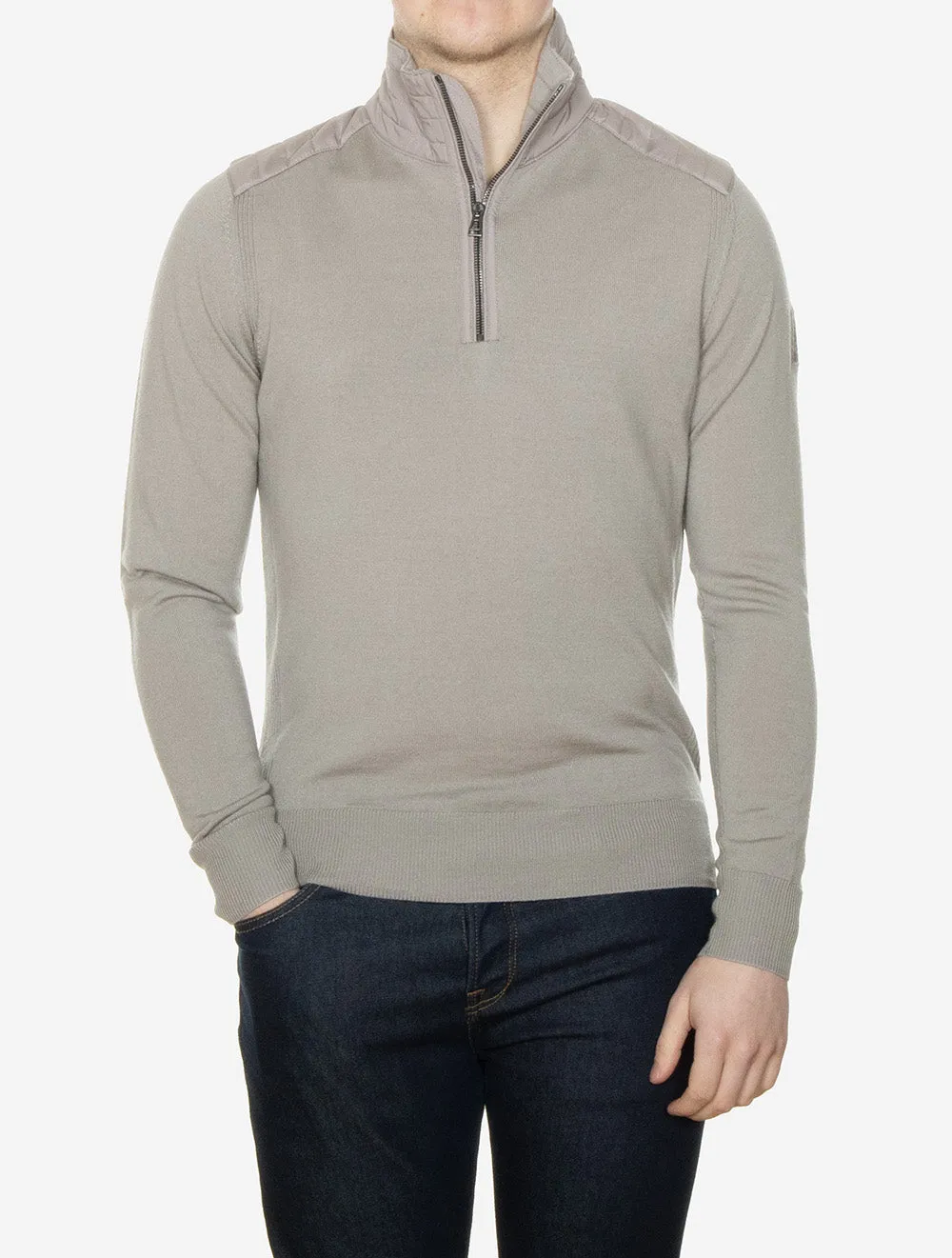 Kilmington Quarter-Zip Jumper Pumice