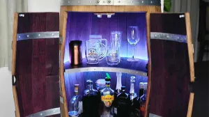 Kiwi Az Full Barrel Cabinet - Black