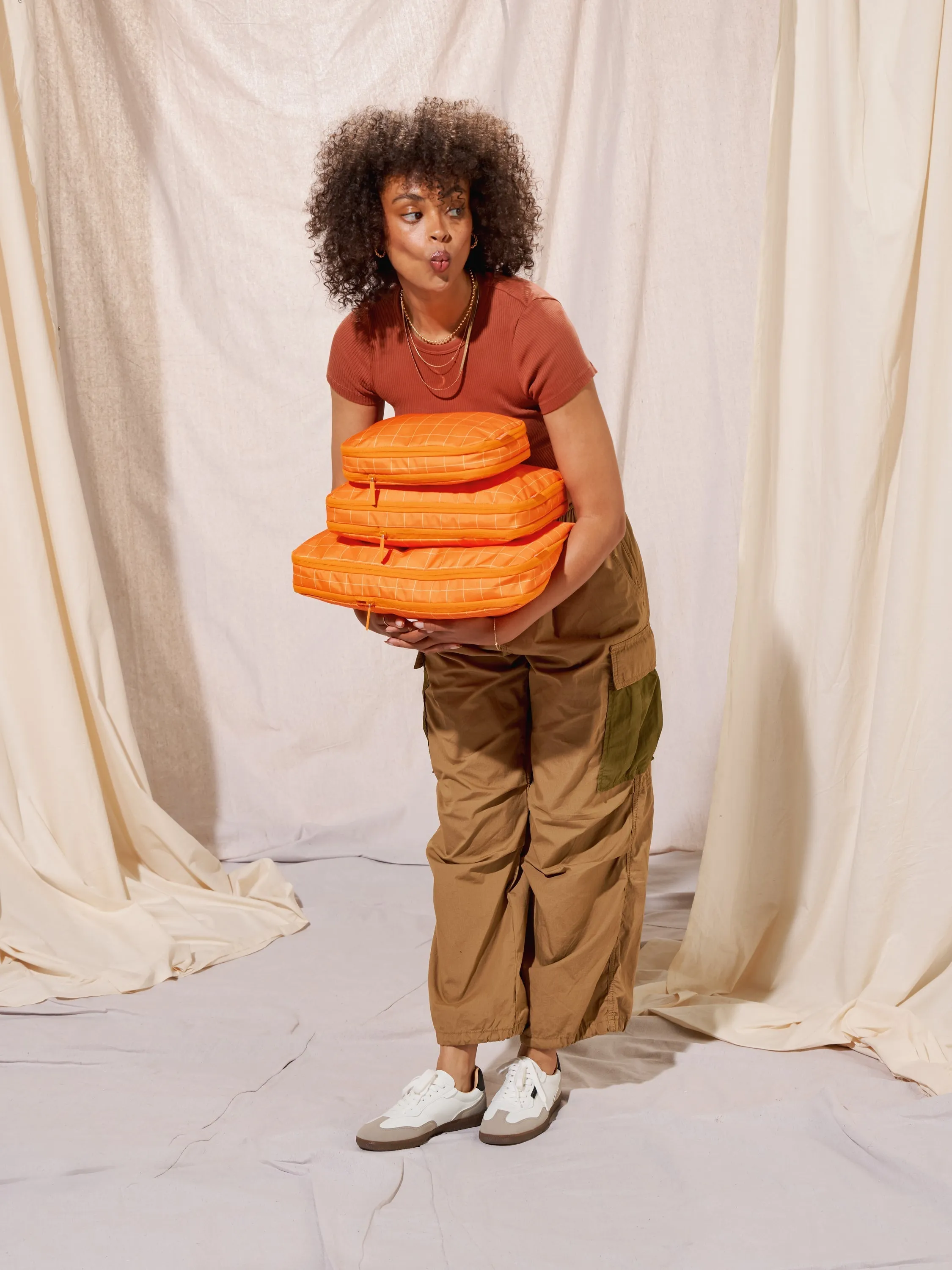 Large Compression Packing Cubes