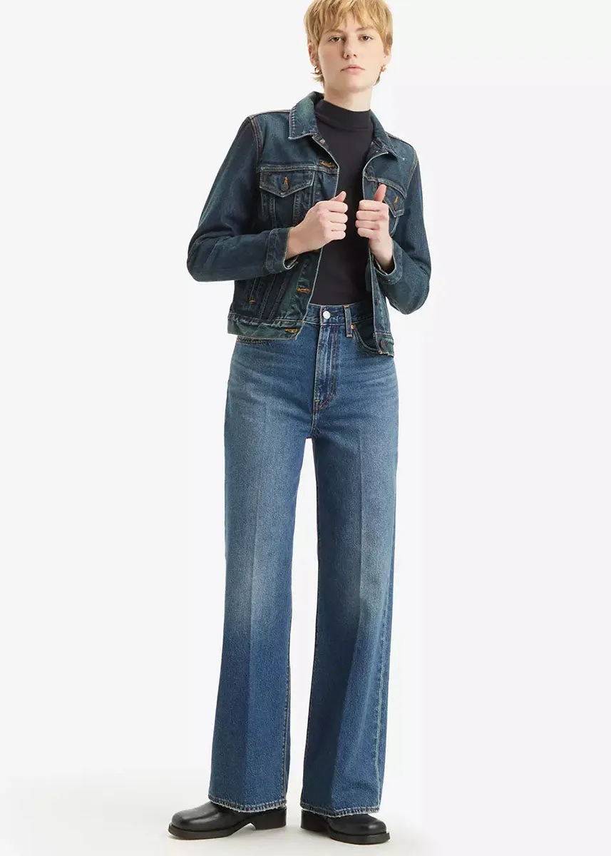 Levi's Ribcage Wide Leg Jeans - Polar Perimeter