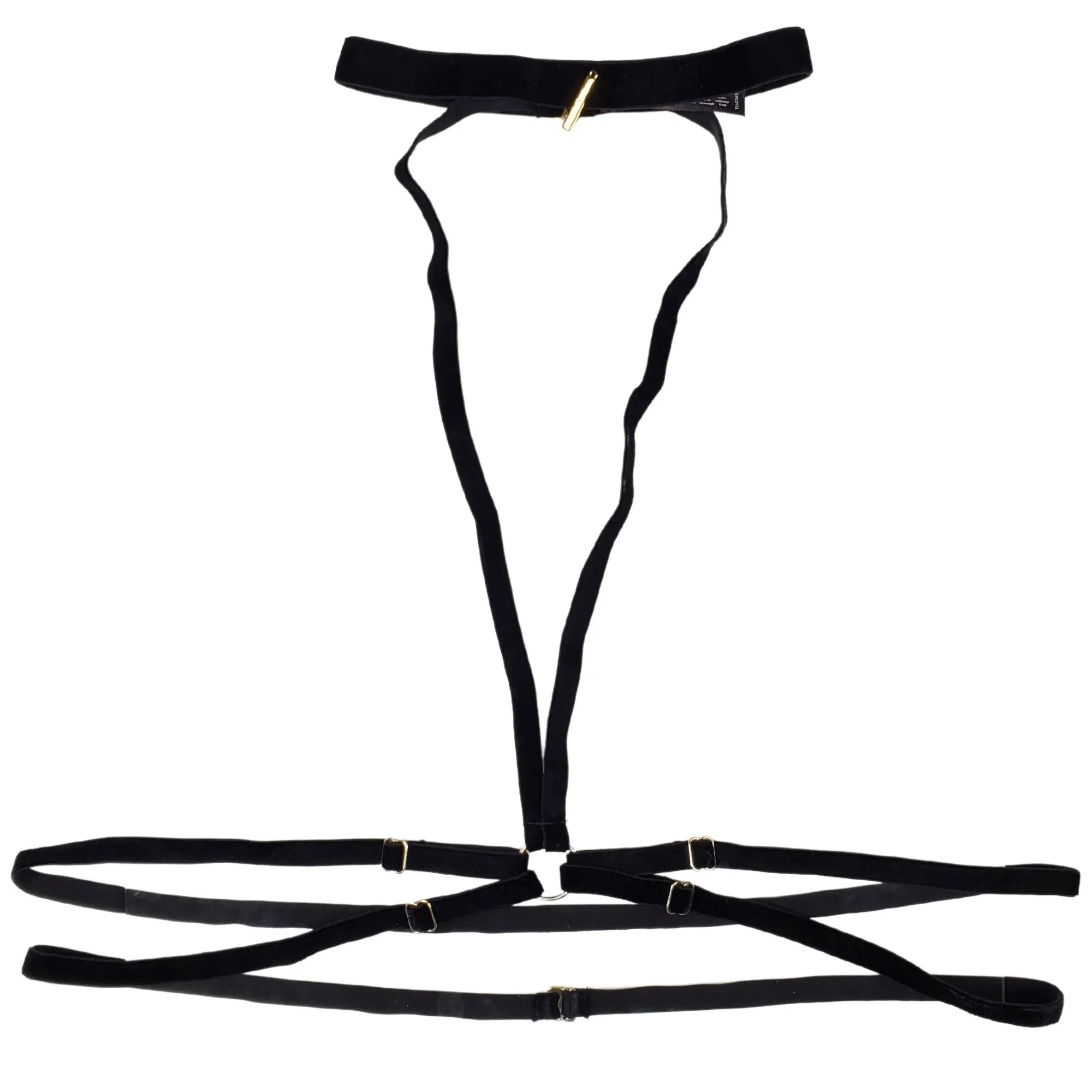 Maison Close Les Fétiches Velvet Harness - Black