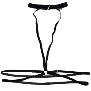 Maison Close Les Fétiches Velvet Harness - Black