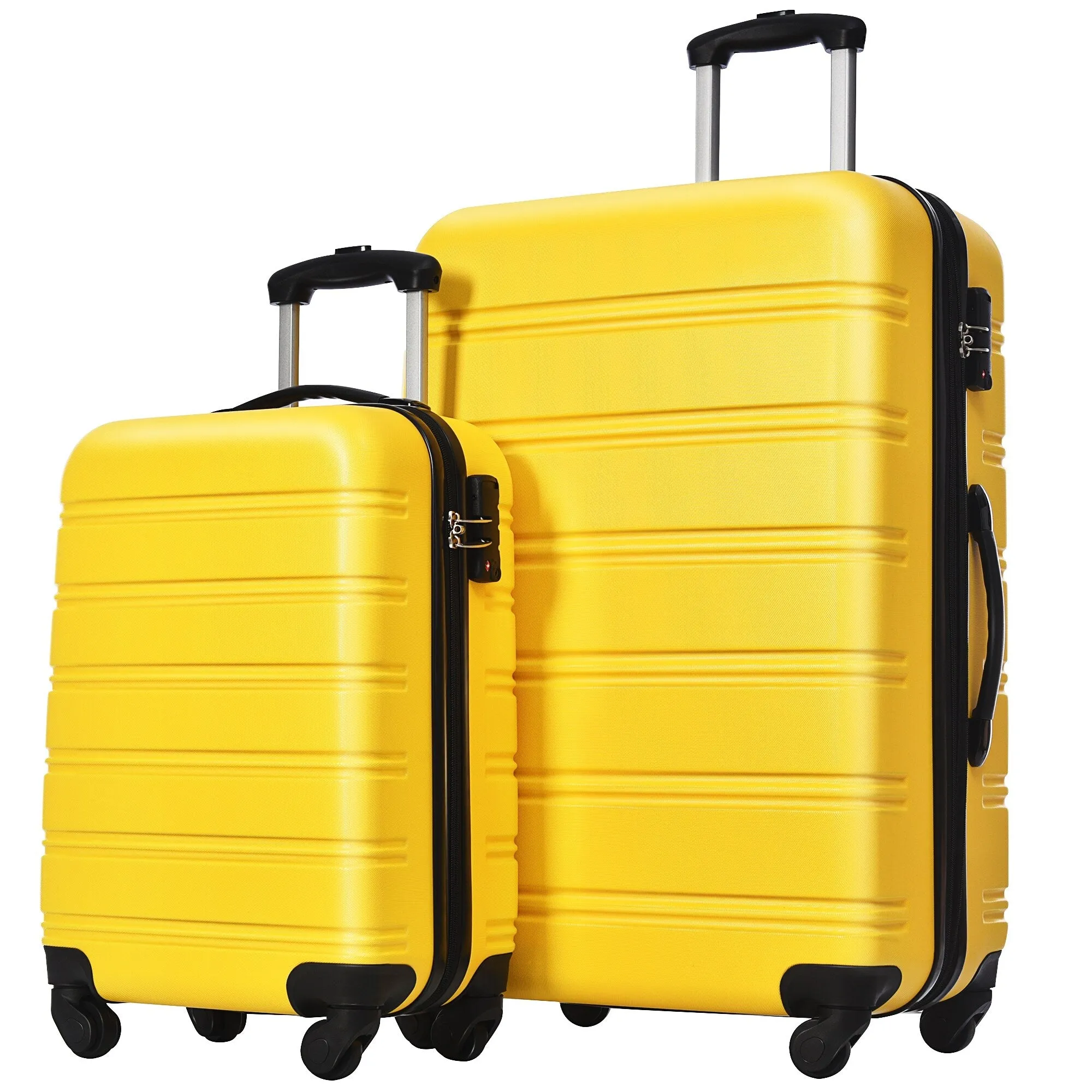 Matching Luggage Set with 3-Digit Lock, 20inch, 28inch