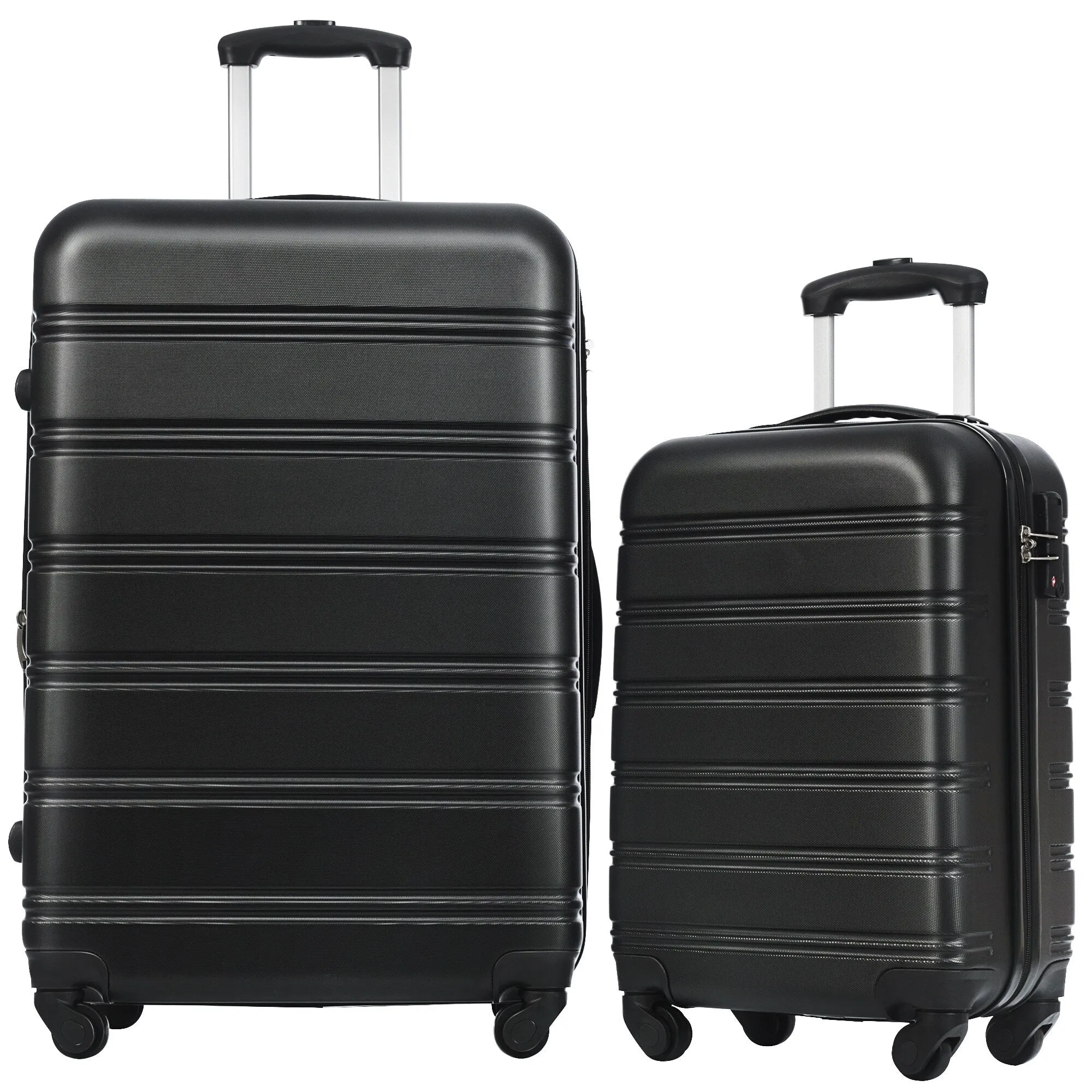 Matching Luggage Set with 3-Digit Lock, 20inch, 28inch