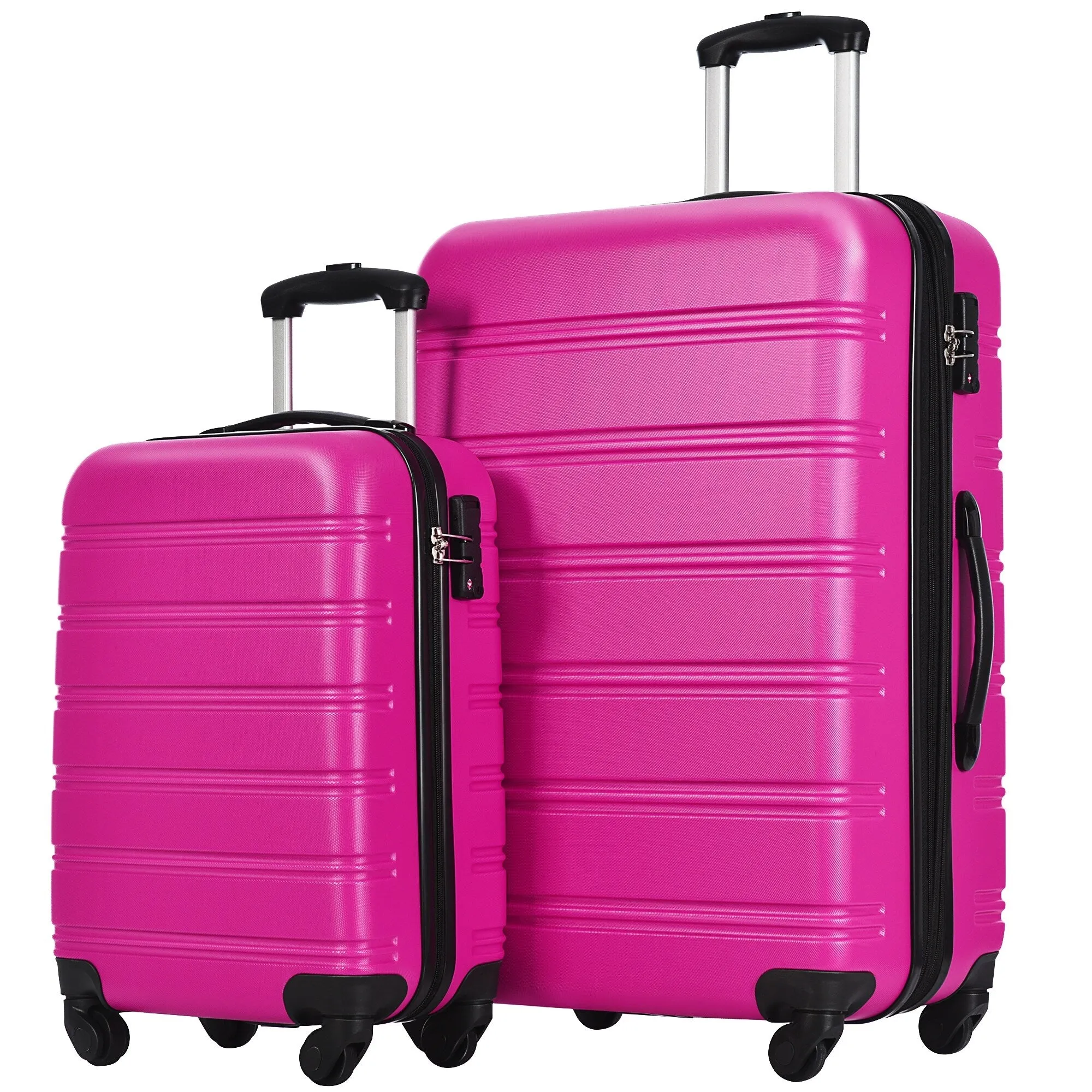 Matching Luggage Set with 3-Digit Lock, 20inch, 28inch