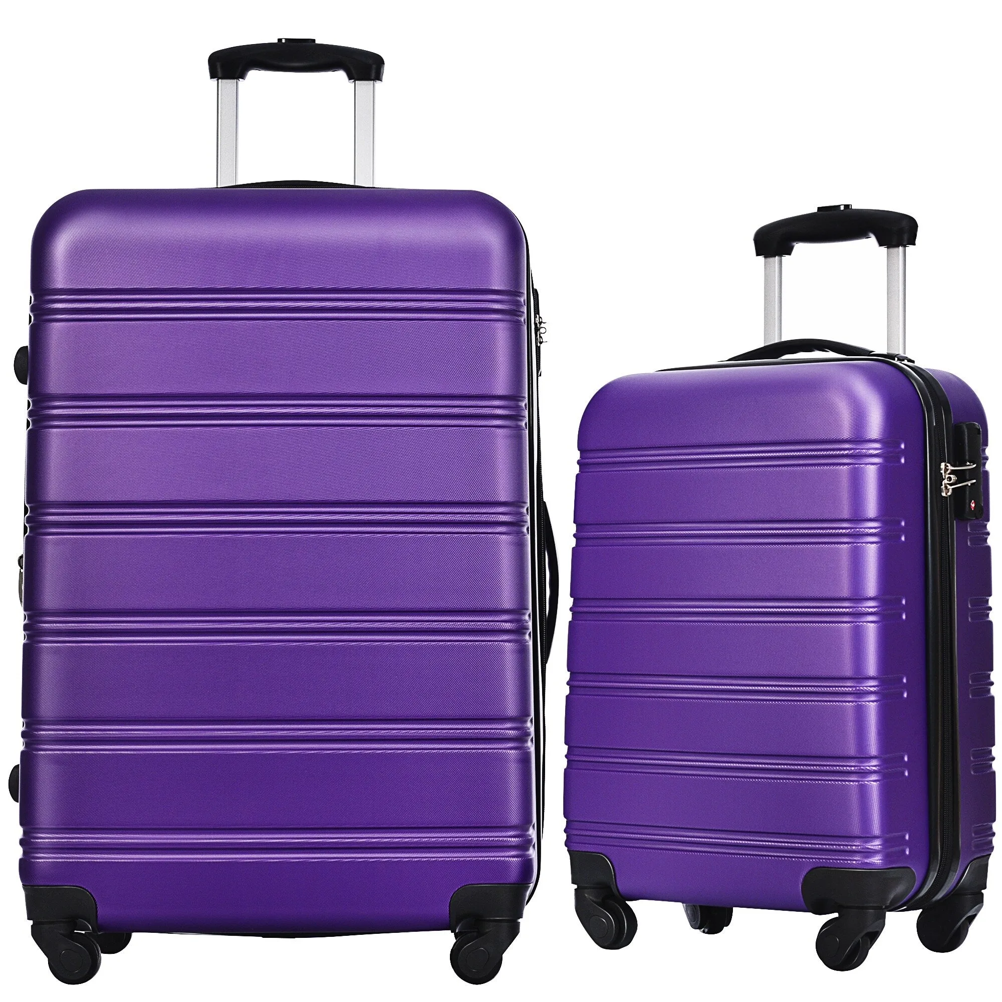 Matching Luggage Set with 3-Digit Lock, 20inch, 28inch