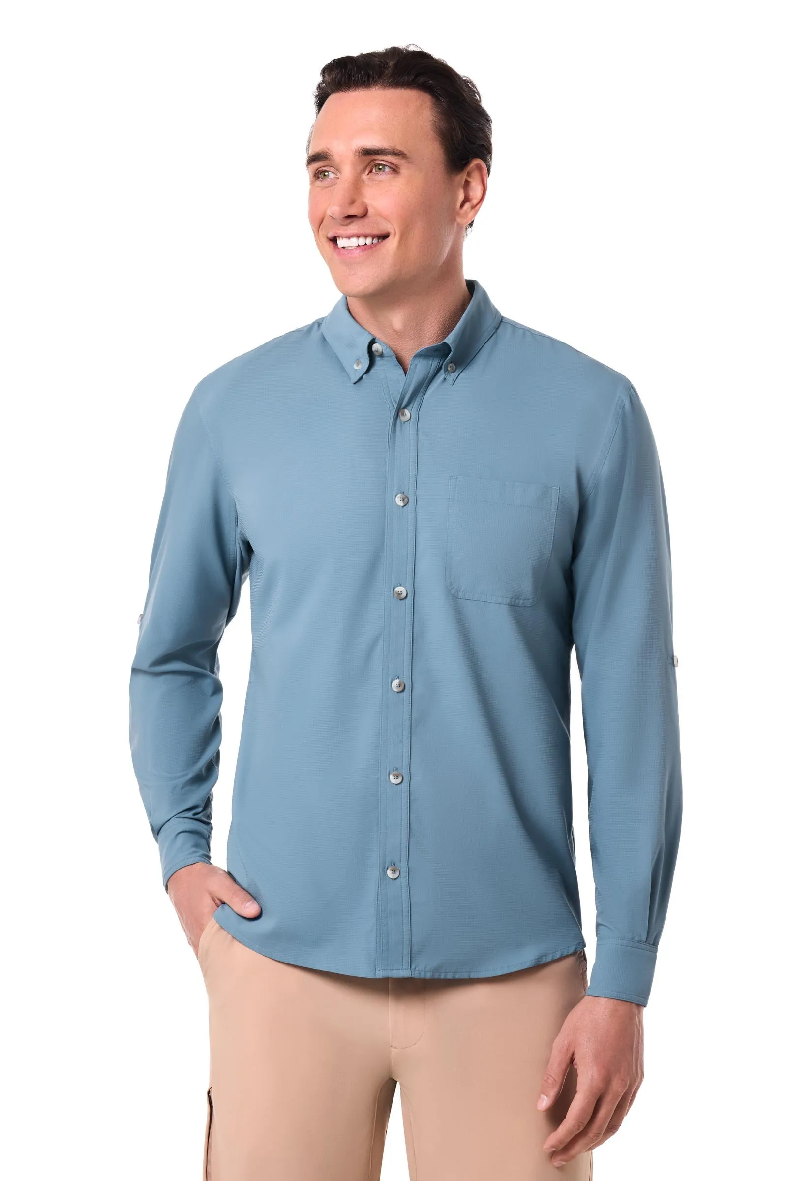 Men's Aricia Sun Shirt | Blue Dusk