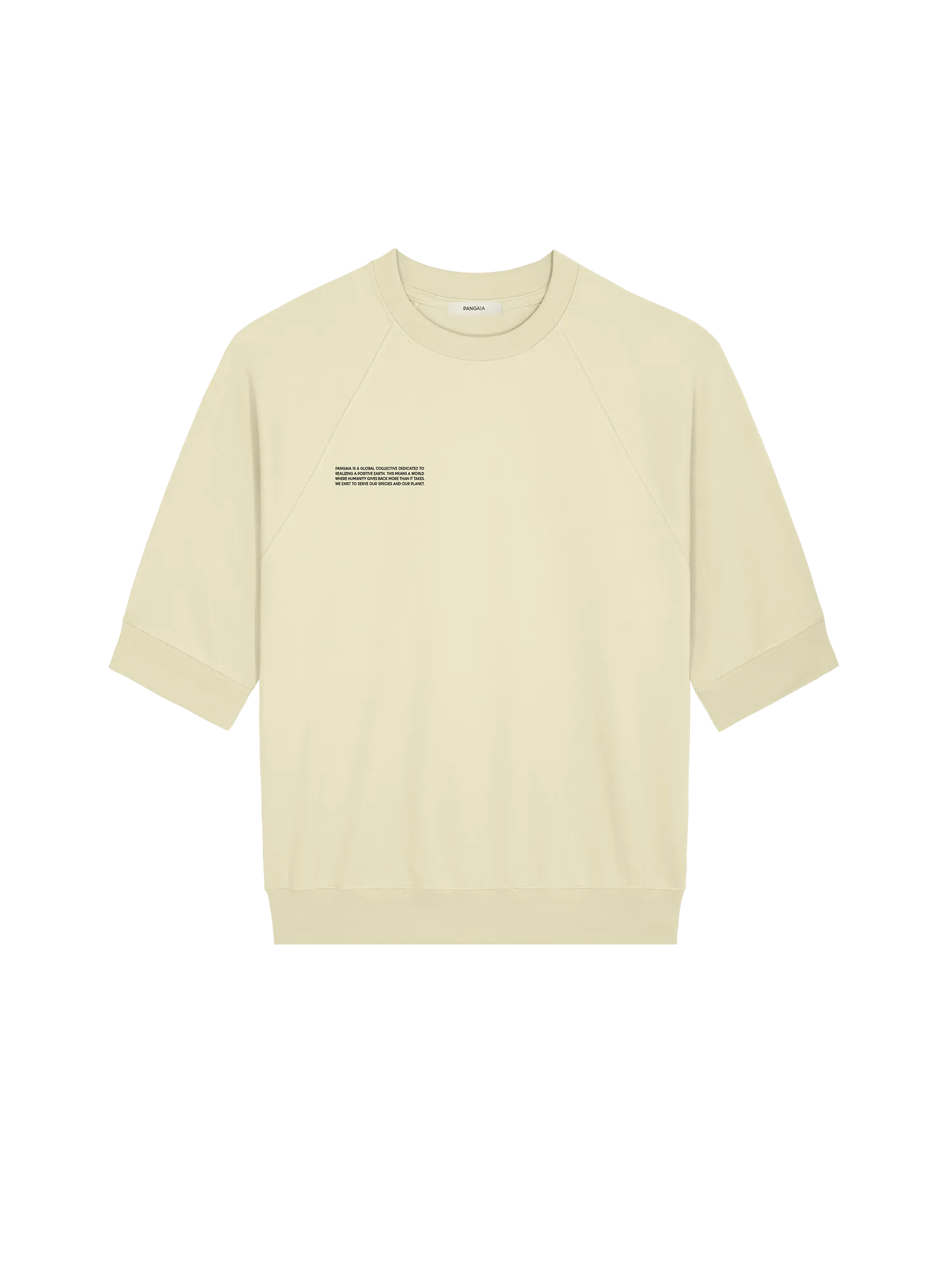 Mens DNA Double Jersey Short Sleeve Top—maitake beige