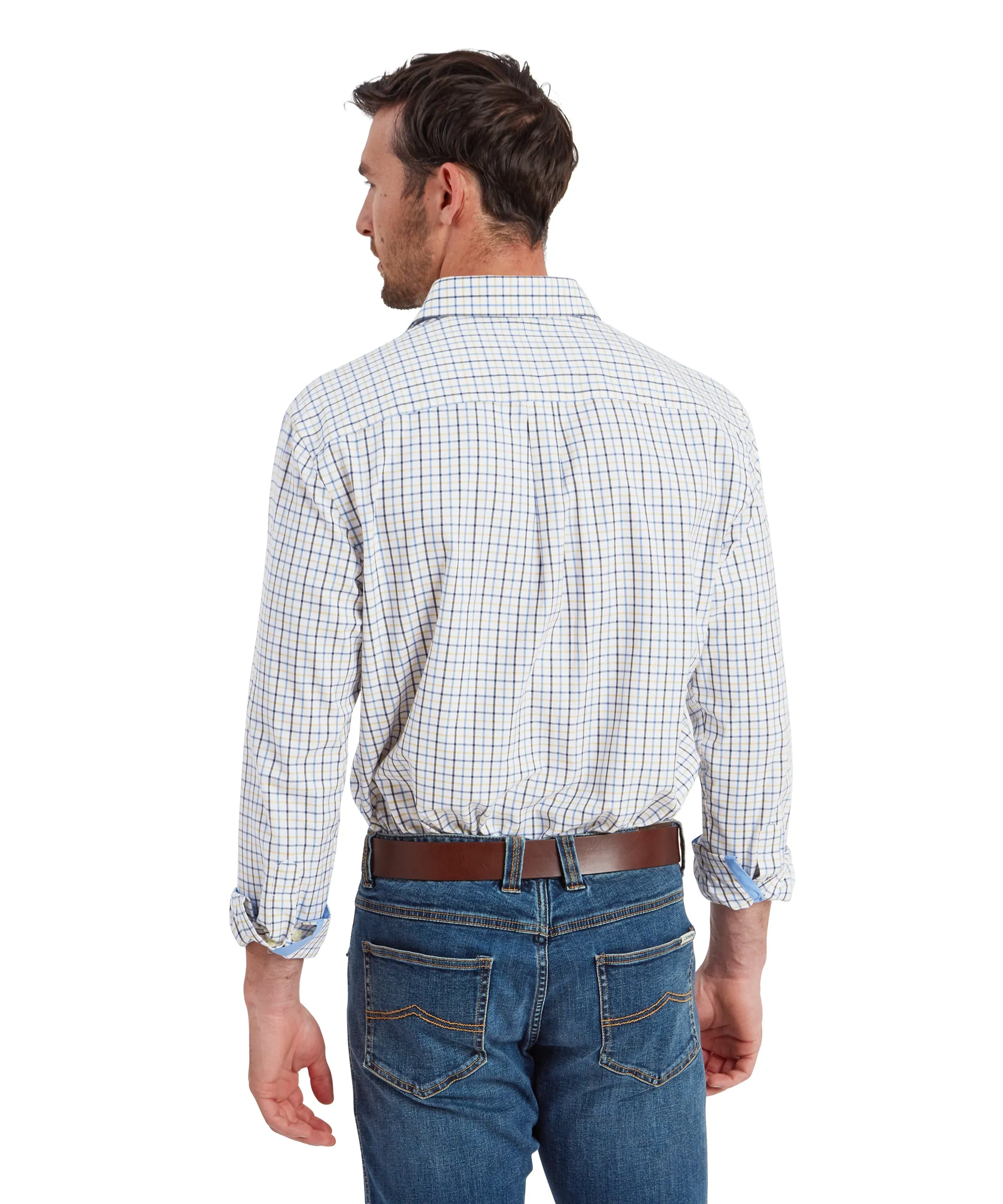 Milton Tailored Shirt - Vintage Navy/Imp Blue