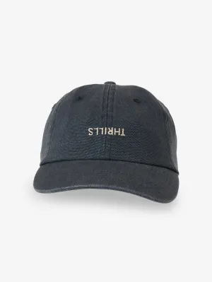 Minimal Thrills 6 Panel Cap - Dark Slate