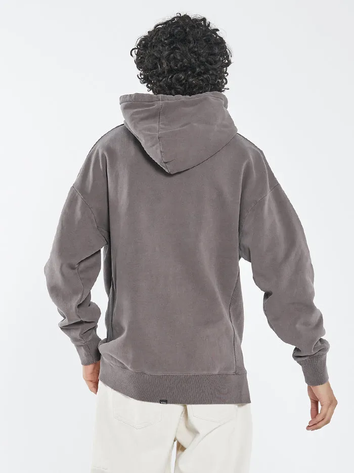 Minimal Thrills Slouch Pull On Hood - Plum