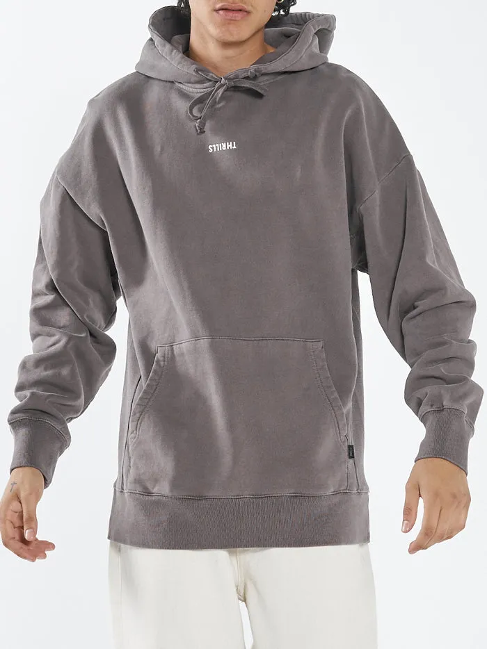 Minimal Thrills Slouch Pull On Hood - Plum