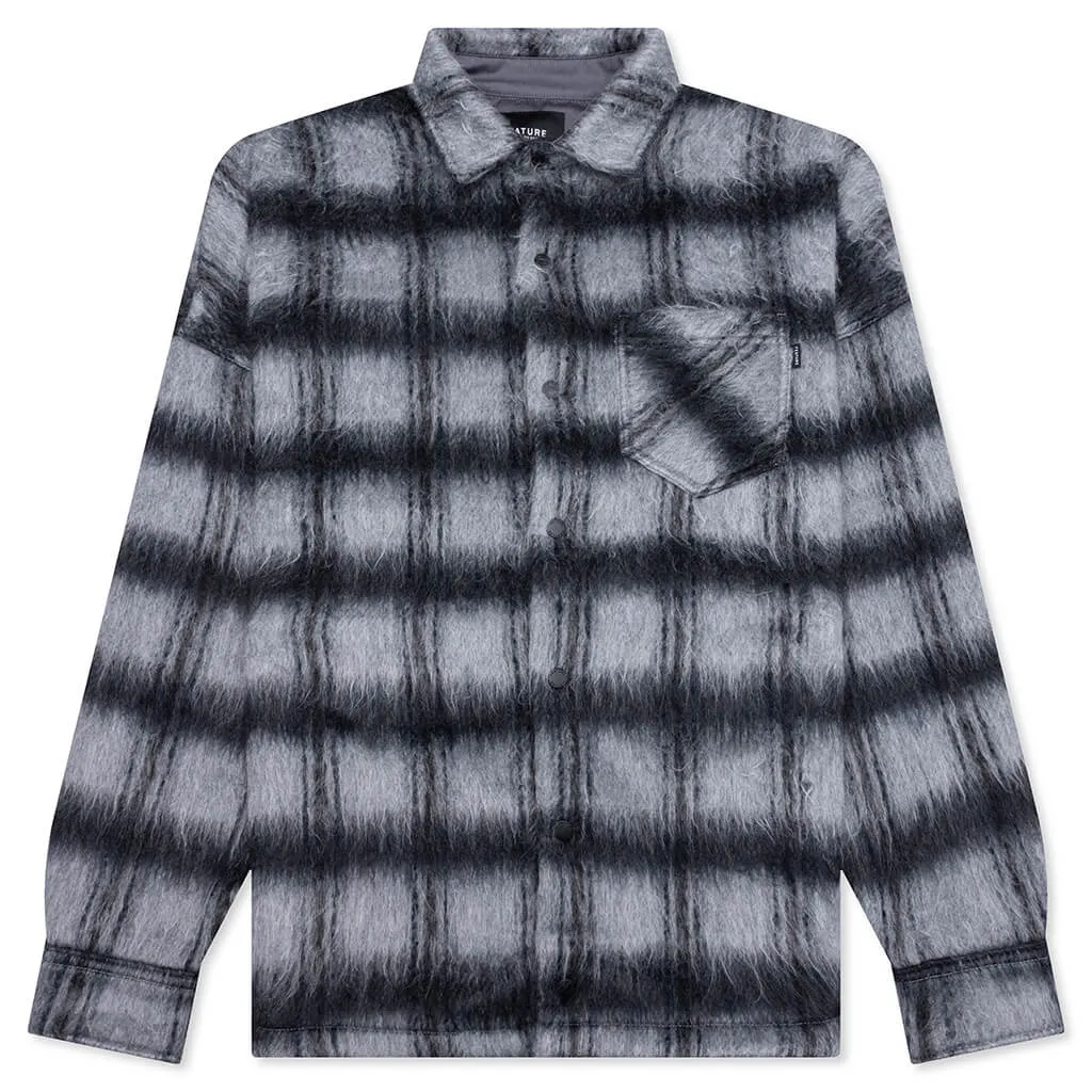Mohair Flannel - Black