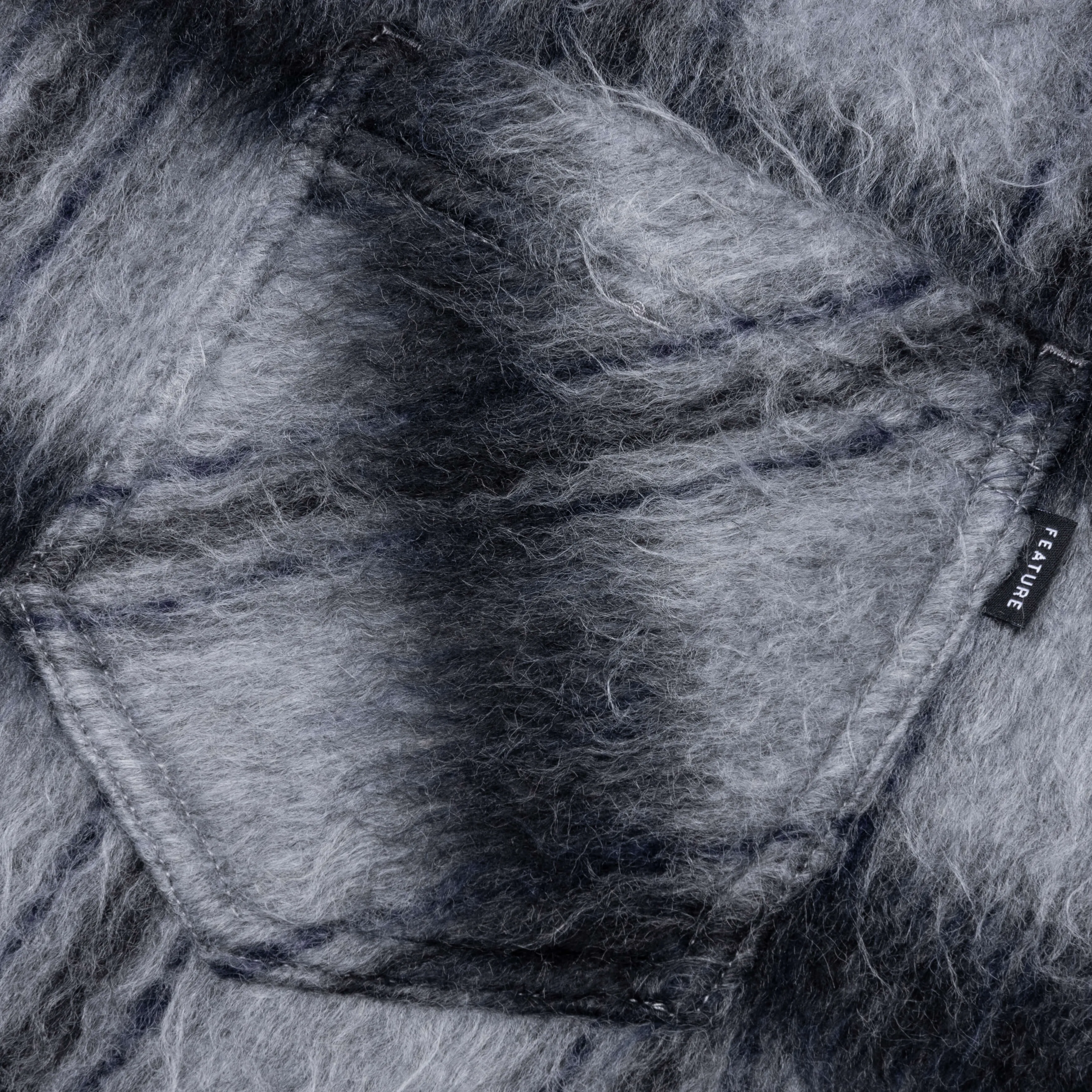 Mohair Flannel - Black