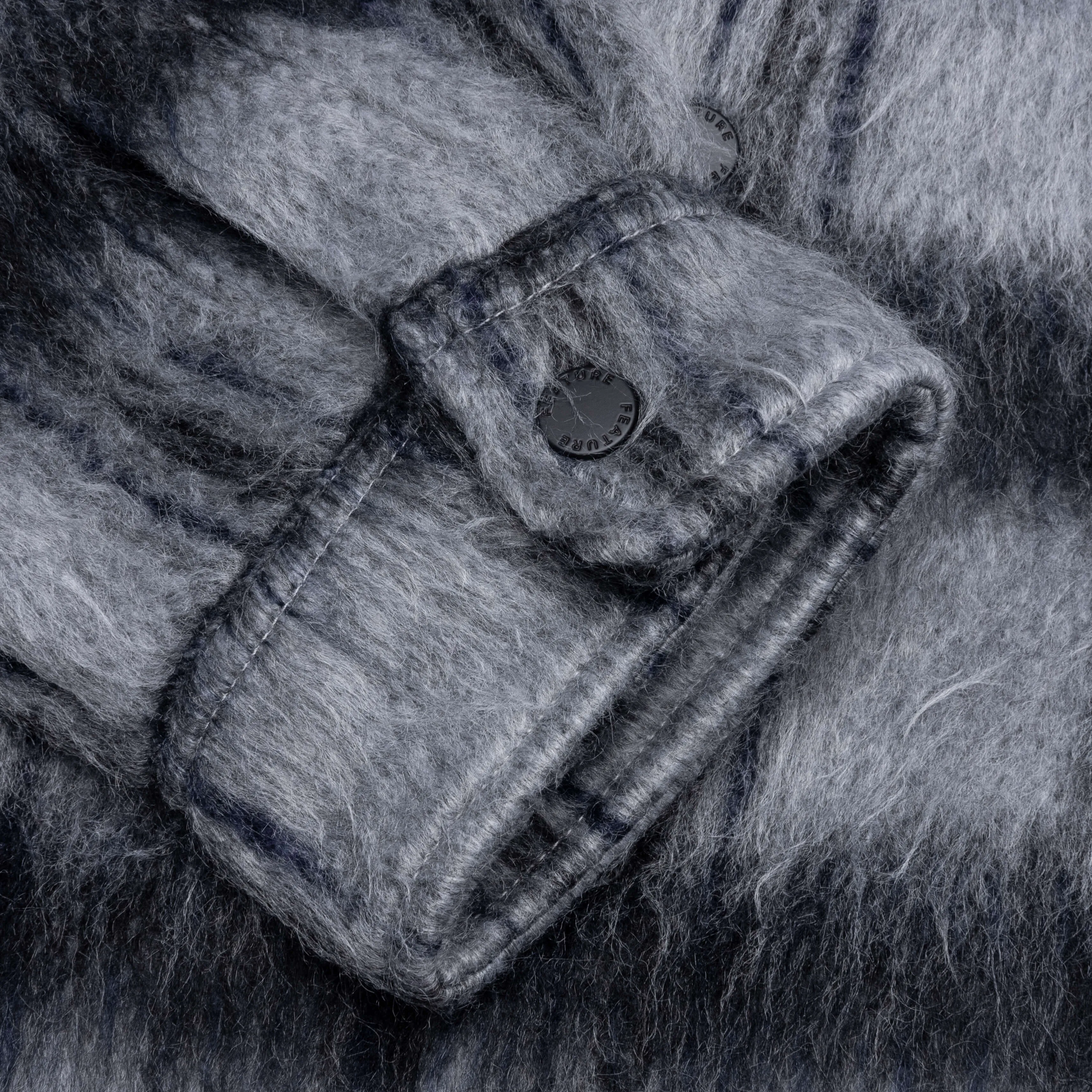 Mohair Flannel - Black