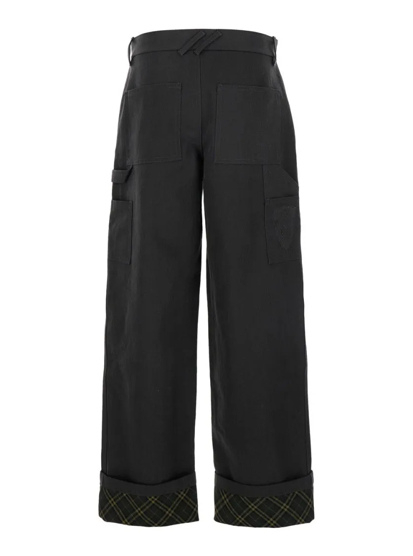 Mw Relaxed Check Lined Work Trousers