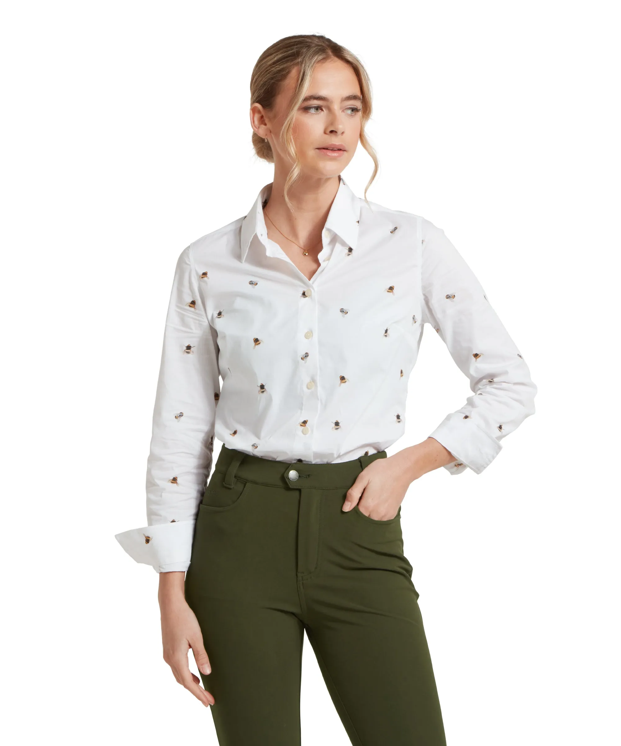 Norfolk Shirt - Painted Bee