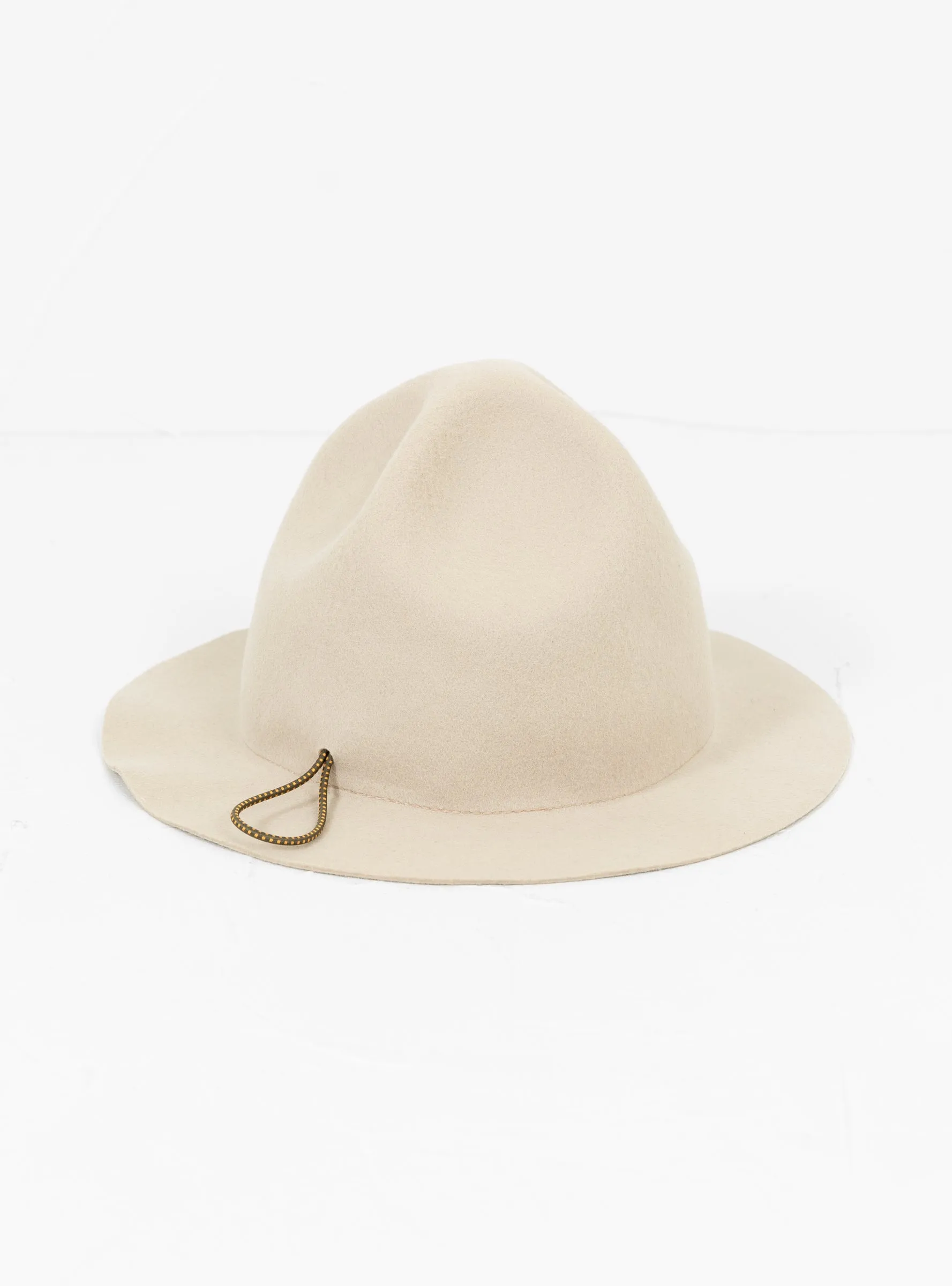 Packable Travel Wool Mountain Hat Beige