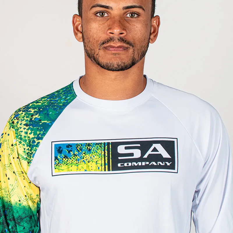 Performance Long Sleeve Shirt | Sleeve Mahi | Mahi Fade