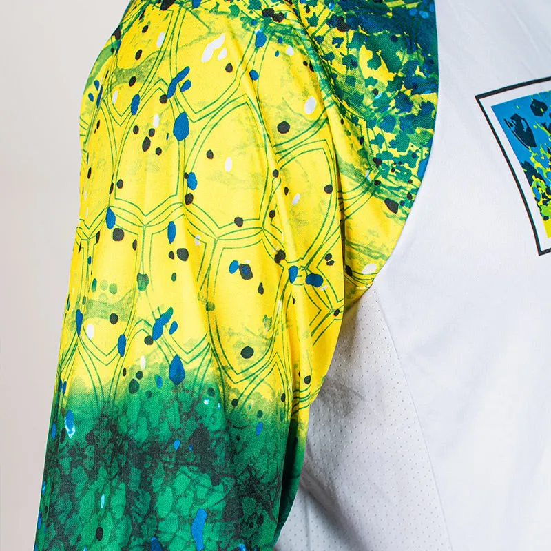 Performance Long Sleeve Shirt | Sleeve Mahi | Mahi Fade