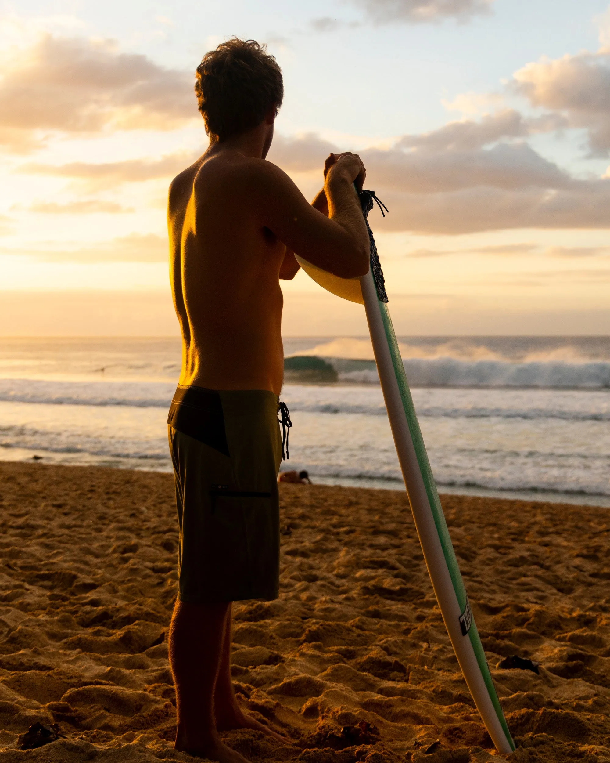 Pinnacle long Range Boardshort - Dusty Sag