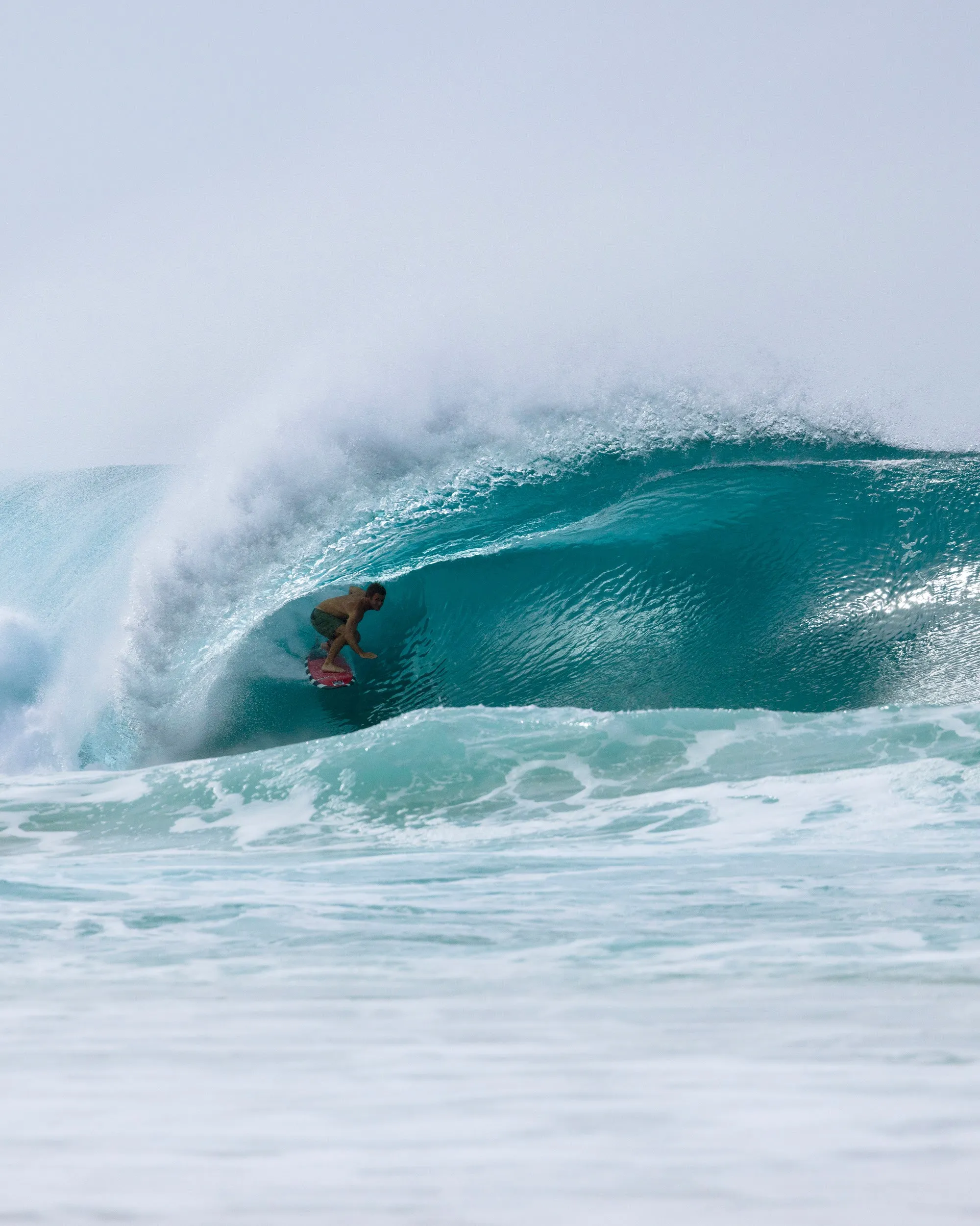 Pinnacle long Range Boardshort - Dusty Sag