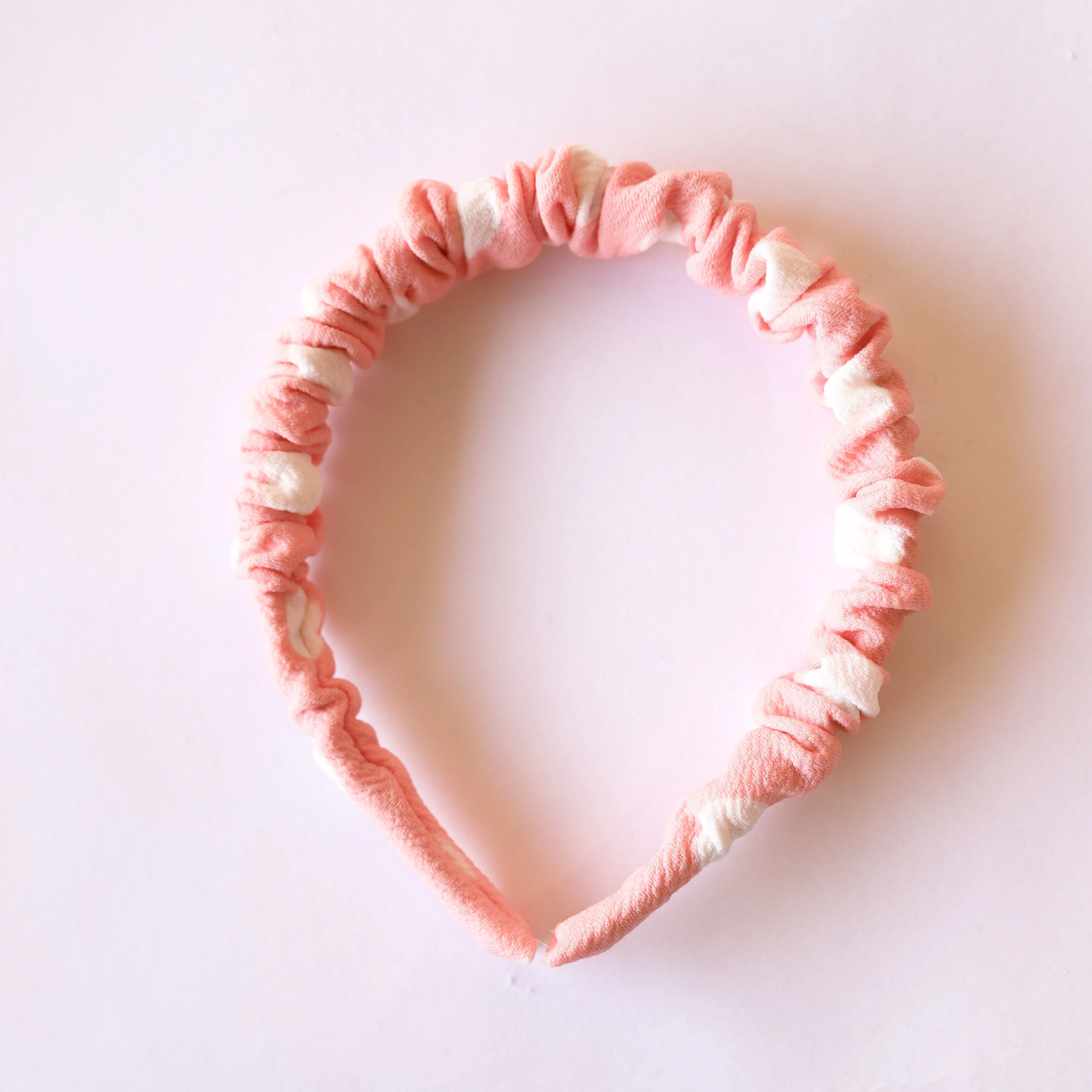 Polka Dot Ruched Headbands