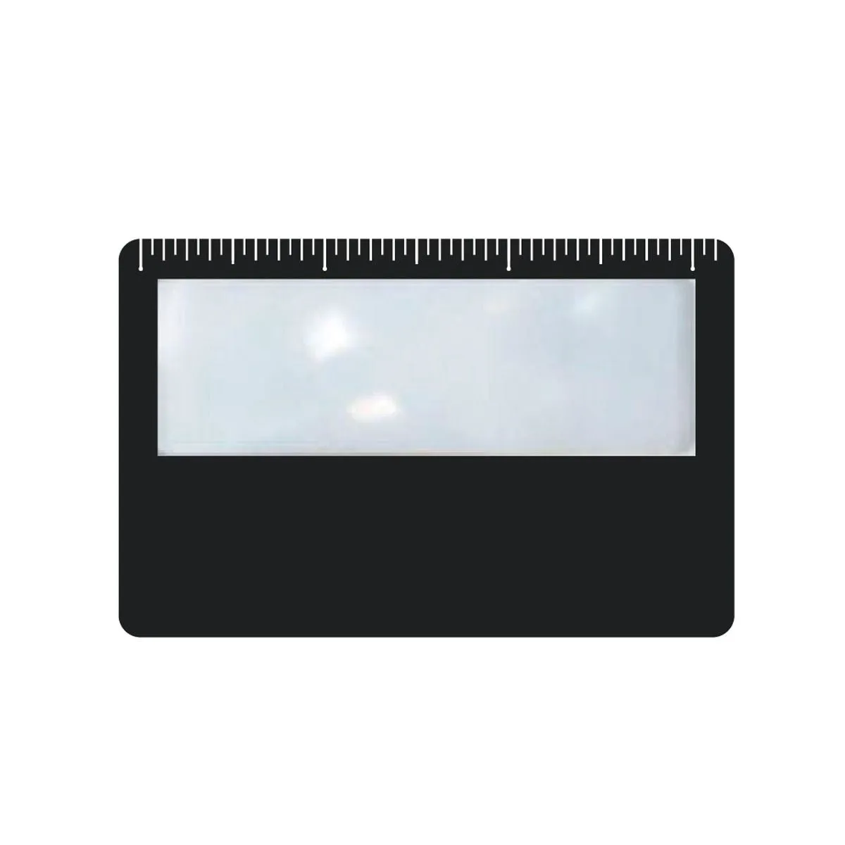Portable Credit Card Magnifier with Ruler - Personalized