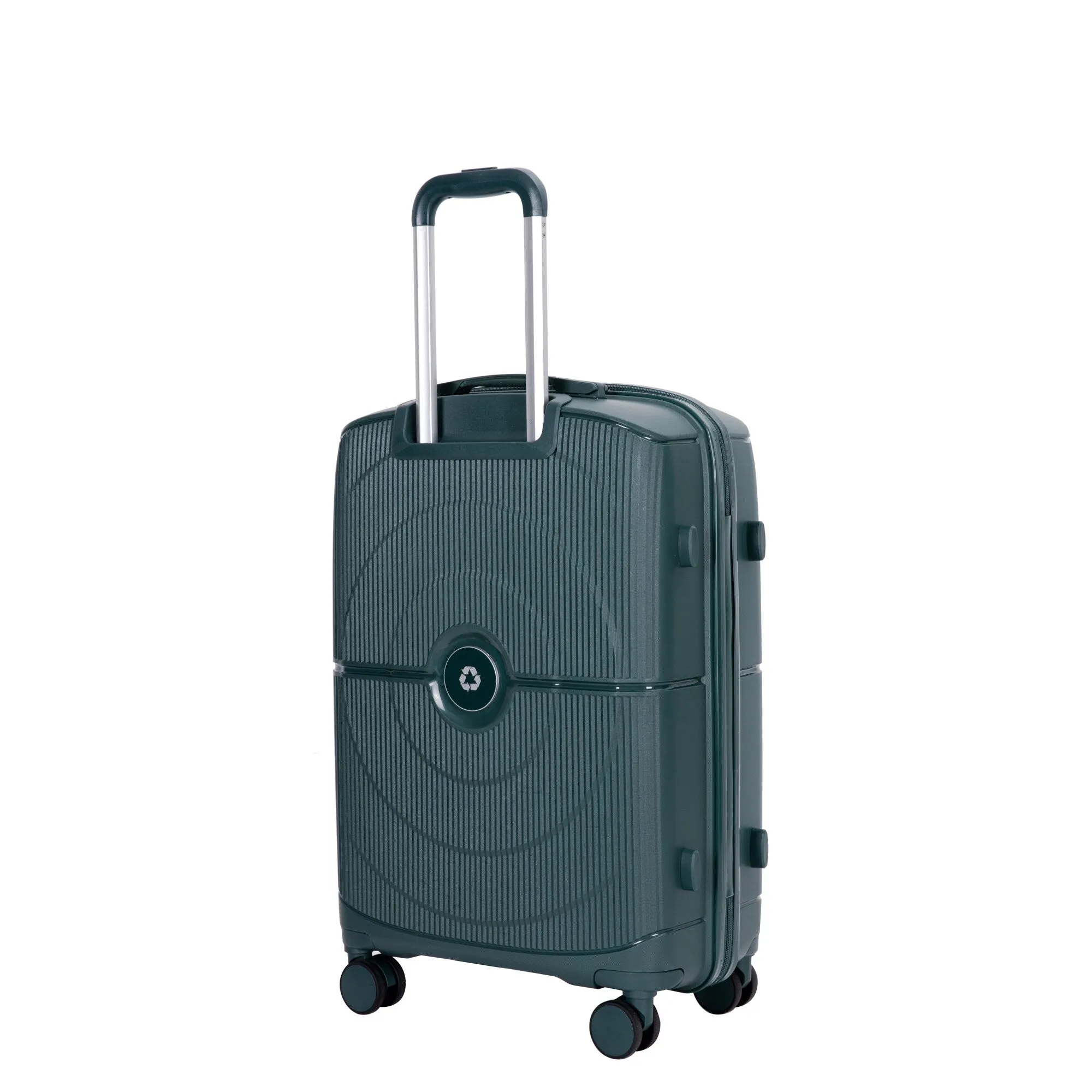 PP Expandable Luggage Sets with TSA Lock and Spinner Wheels, 3-Piece Set Hardshell Suitcase with Zippered Pocket