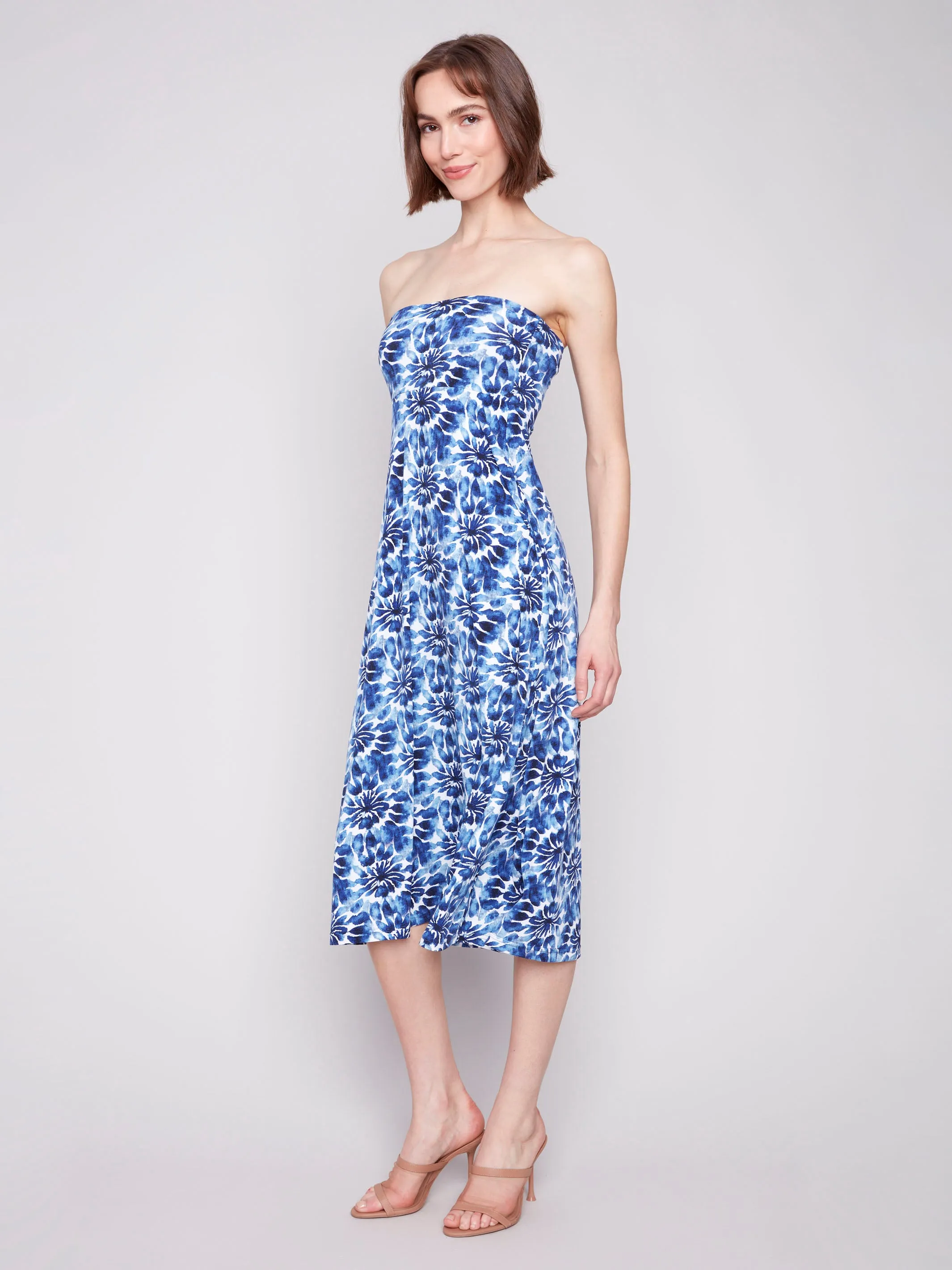 Printed Convertible Skirt & Dress with Removable Straps - Lily