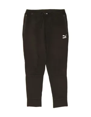 PUMA Mens Tracksuit Trousers Joggers Large Black