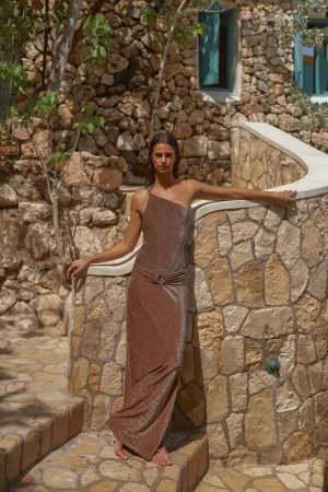 Rainstorm Skirt in Chocolate
