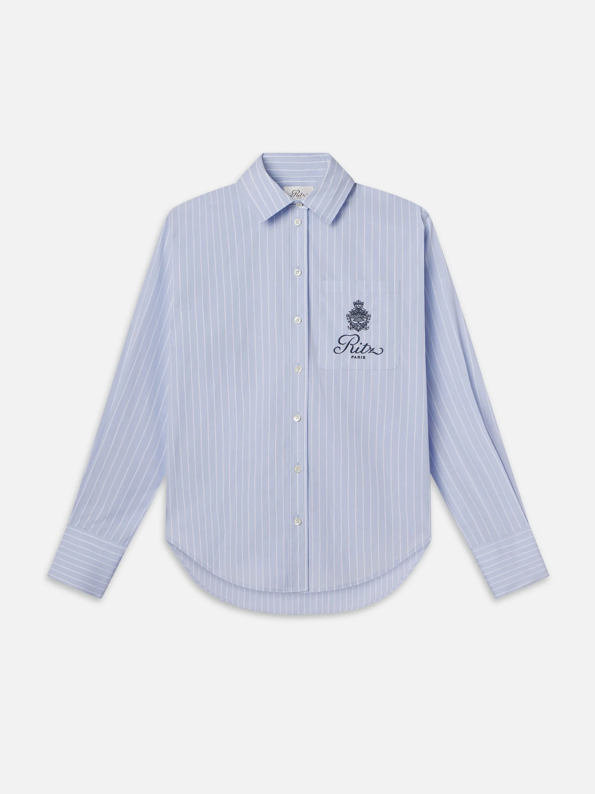 Ritz Oversized Pocket Shirt -- Heritage Blue Multi