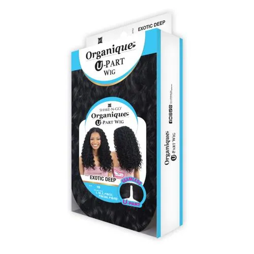 Shake 'N Go Organique Wig U-PART Wig- Exotic Deep