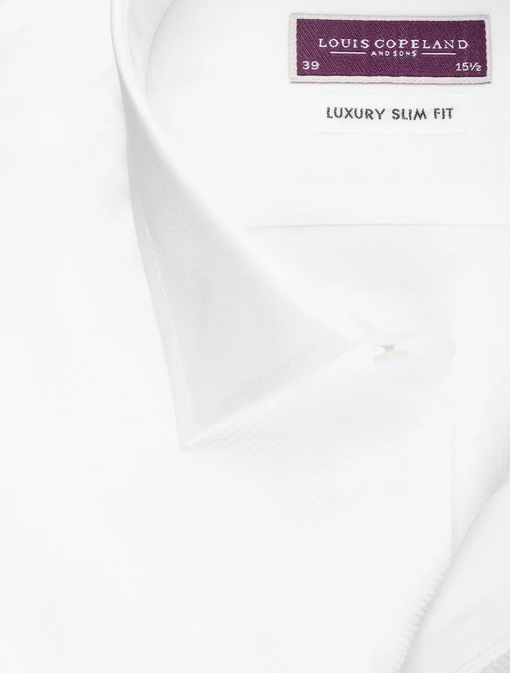 Slim Fit Dress Shirt White