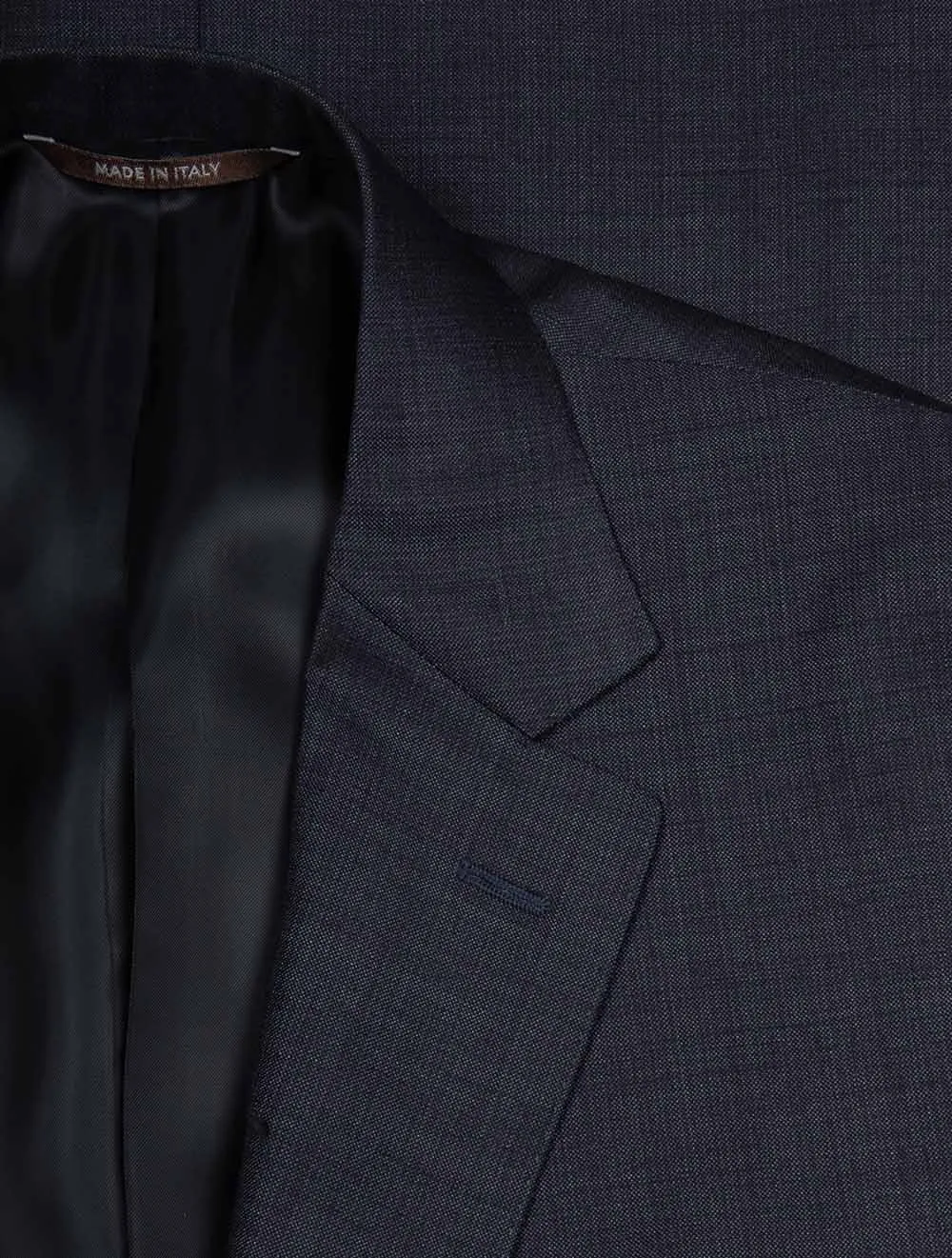 Slub Finished Suit Navy