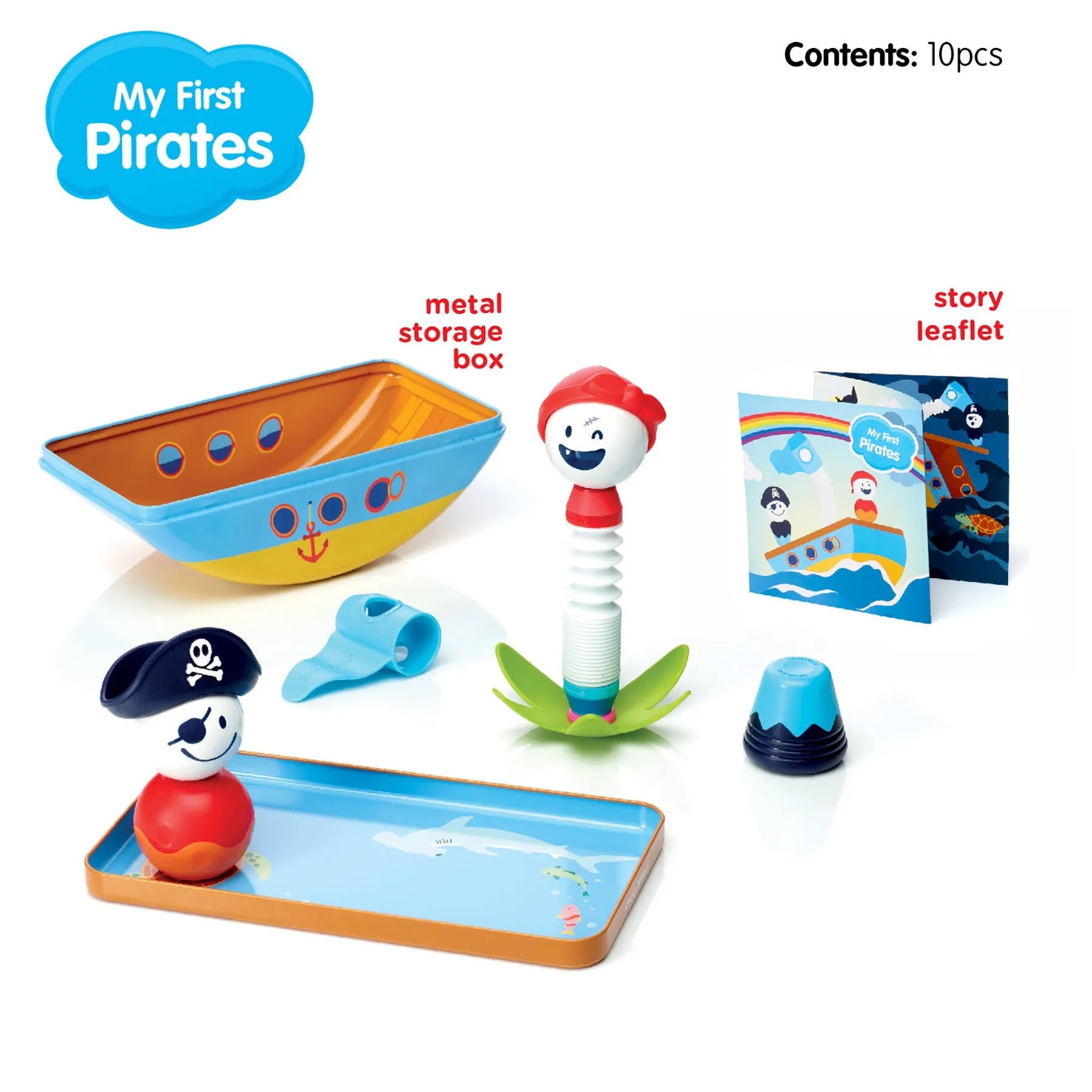 SmartMax My First Pirates Magnetic Adventure Playset