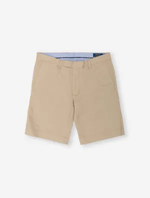 Stretch Slim Fit Chino Short Khaki