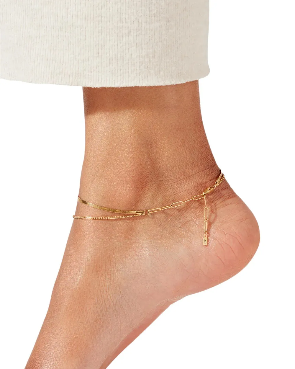 Surfside Anklet - Gold