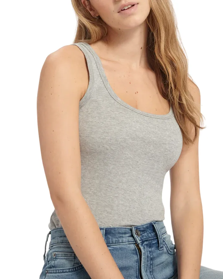 The Classic Tank - Heather Grey