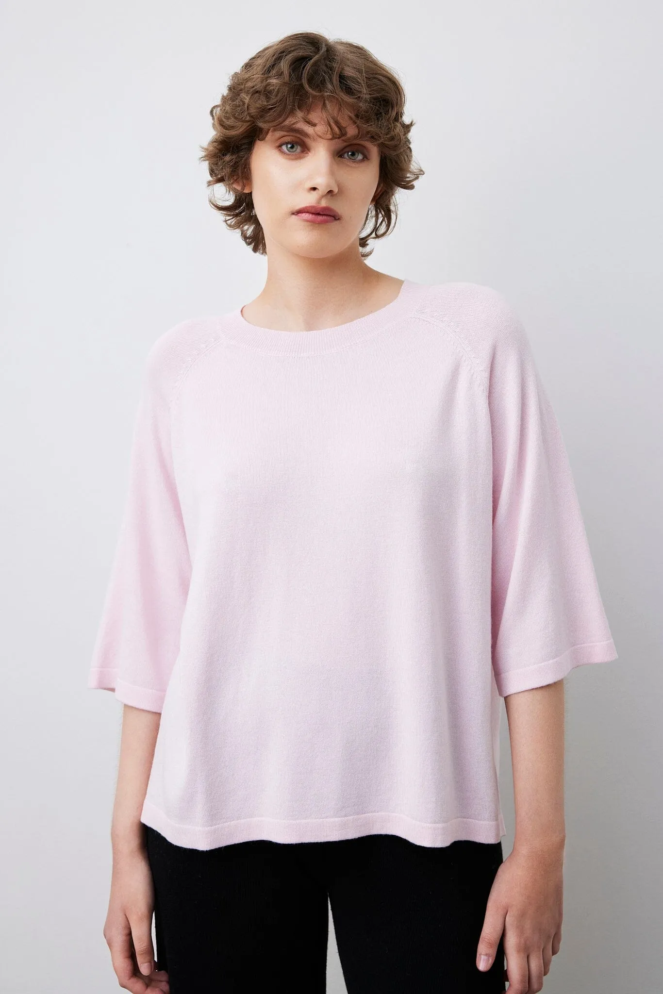 Thin Knitted T-Shirt