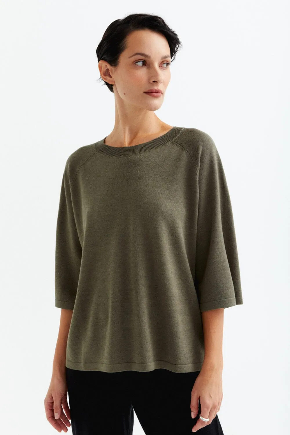 Thin Knitted T-Shirt