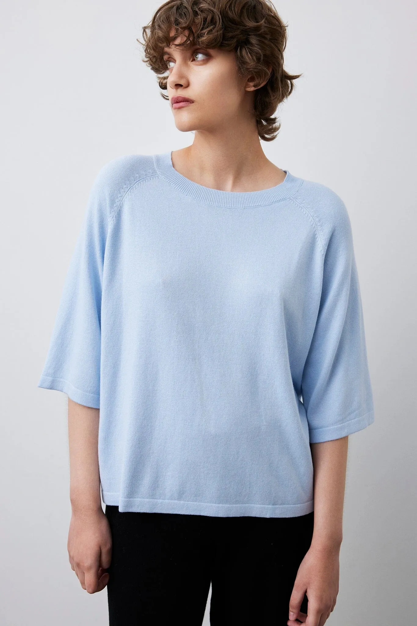 Thin Knitted T-Shirt